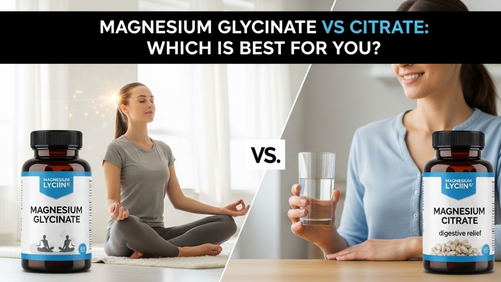 Magnesium Glycinate vs Citrate