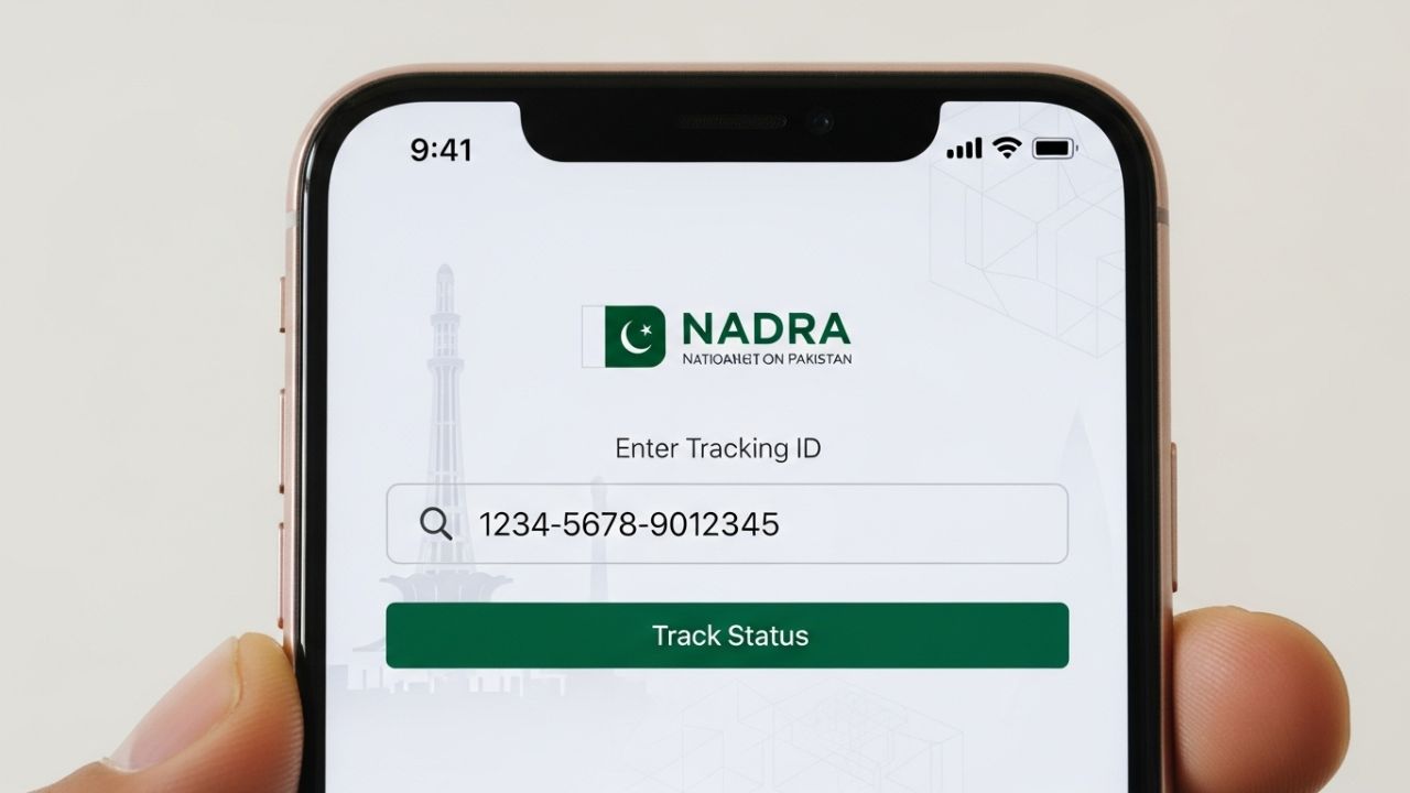 NADRA Pakistan Tracking ID